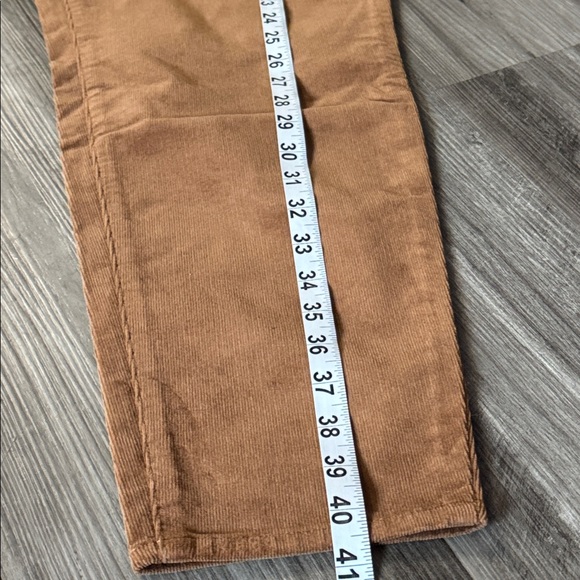 NEW Talbots 18 corduroy jeggings brown womens plus slimming high waist ankle - Picture 3 of 10